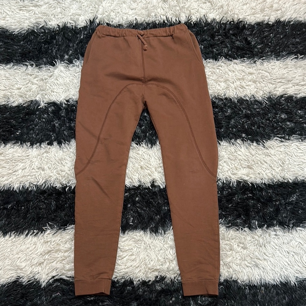 Rylee + Cru Boys Brown Slim Fit Joggers, Sz 12-14 Years